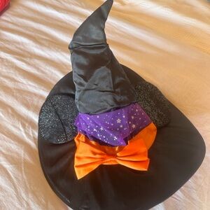 Kids Minnie Witch Hat Costume with Orange Bow NWOT